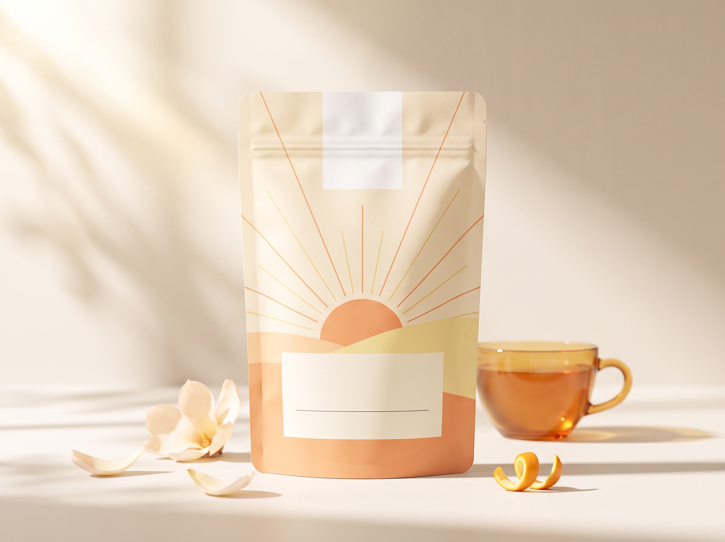 朝のひかりの紅茶パッケージ