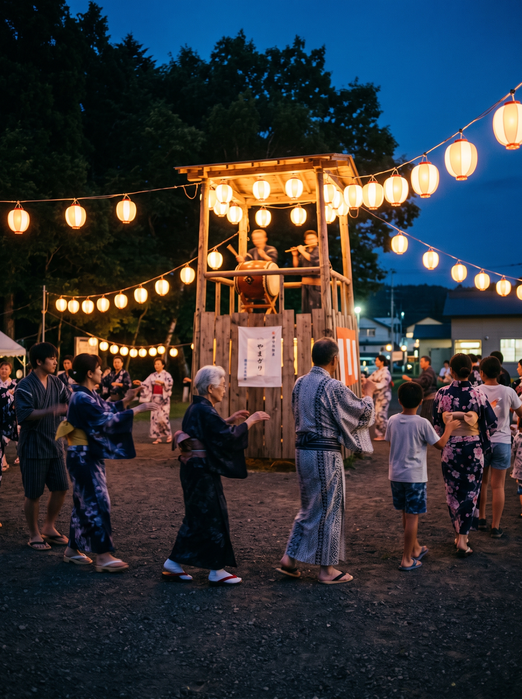夜山おどり